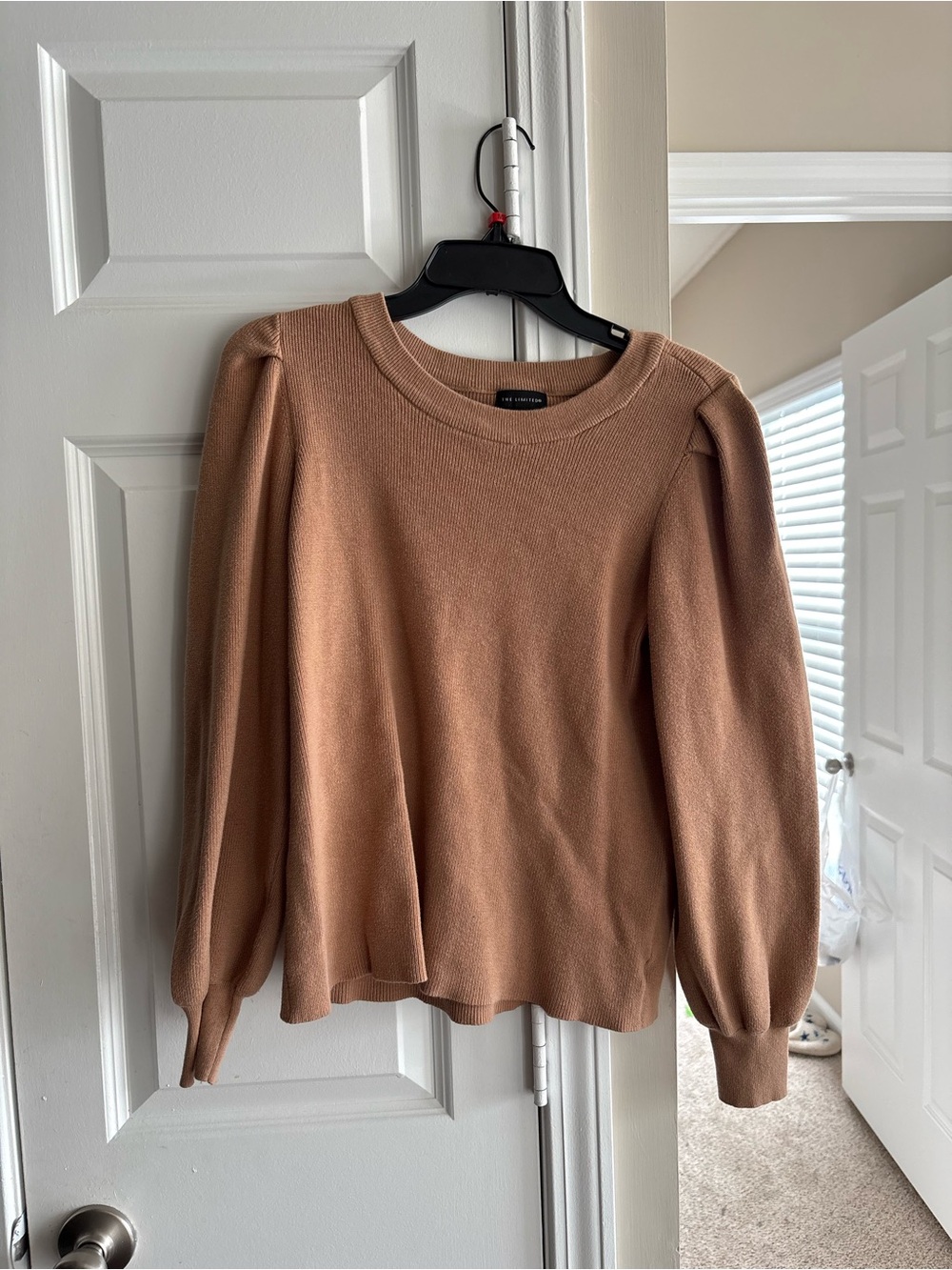 The Limited Camel Crewneck Sweater